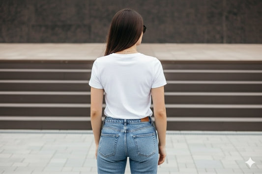 Solid Casual T-shirt for Women