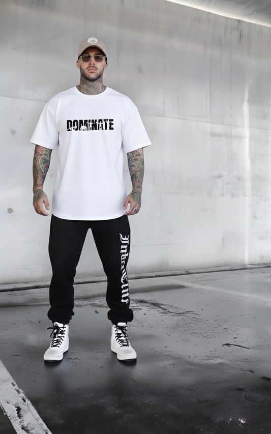 DOMINATE X ONE MORE REP Gym Tee
