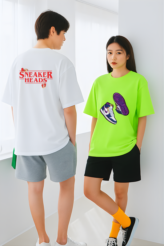 Sneaker Heads Graphic Oversized T-shirt