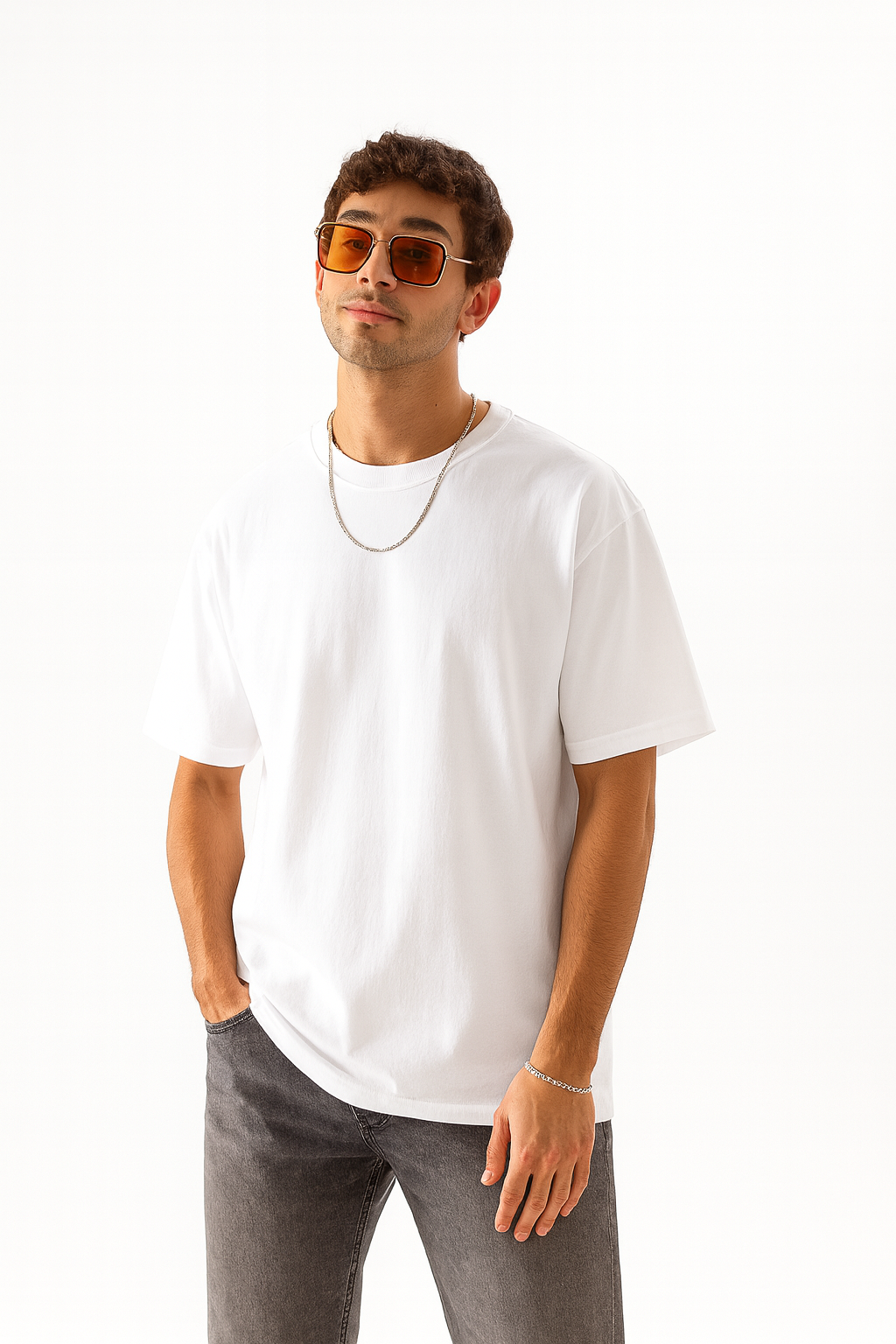 Solid Oversized T-shirt