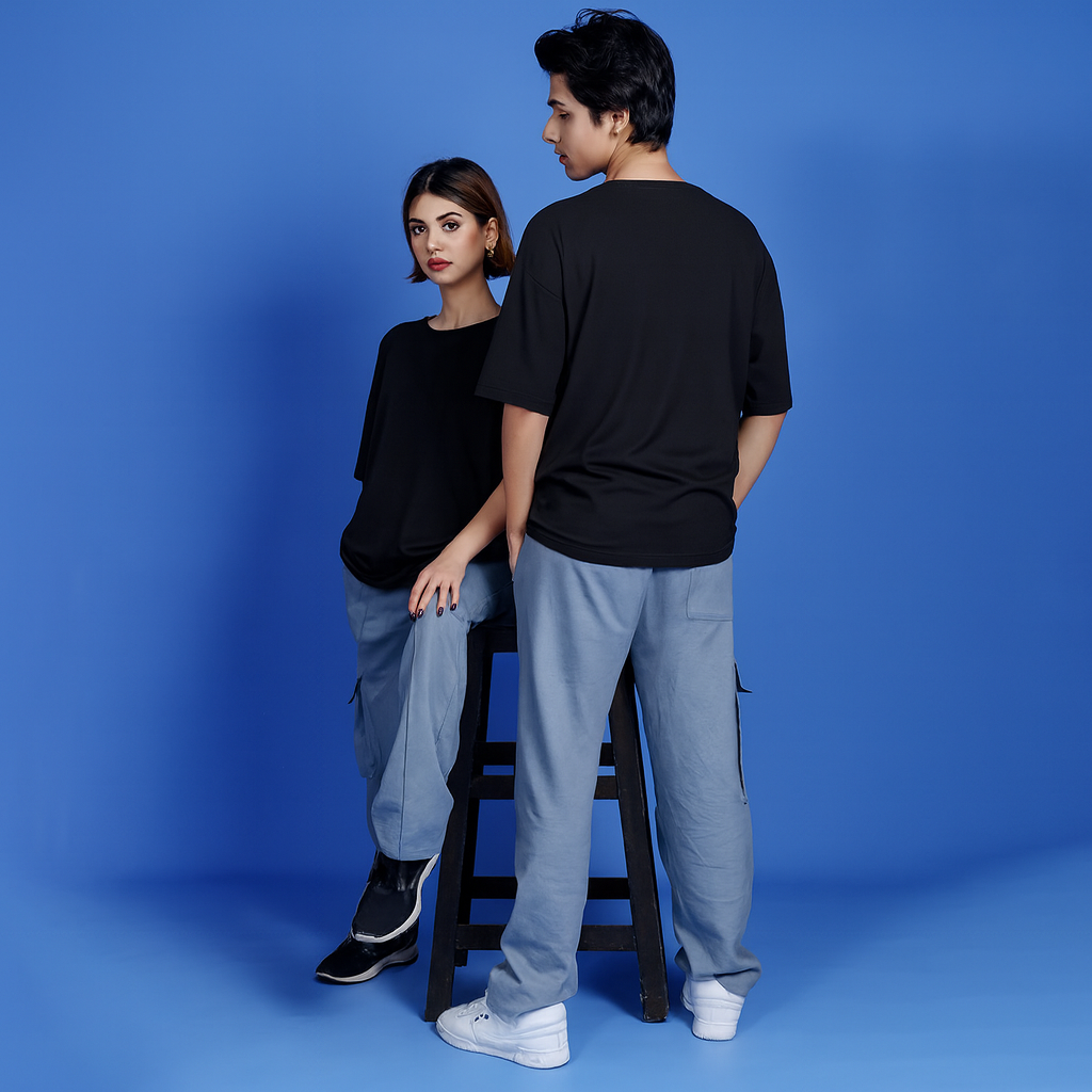 Solid Oversized T-shirt