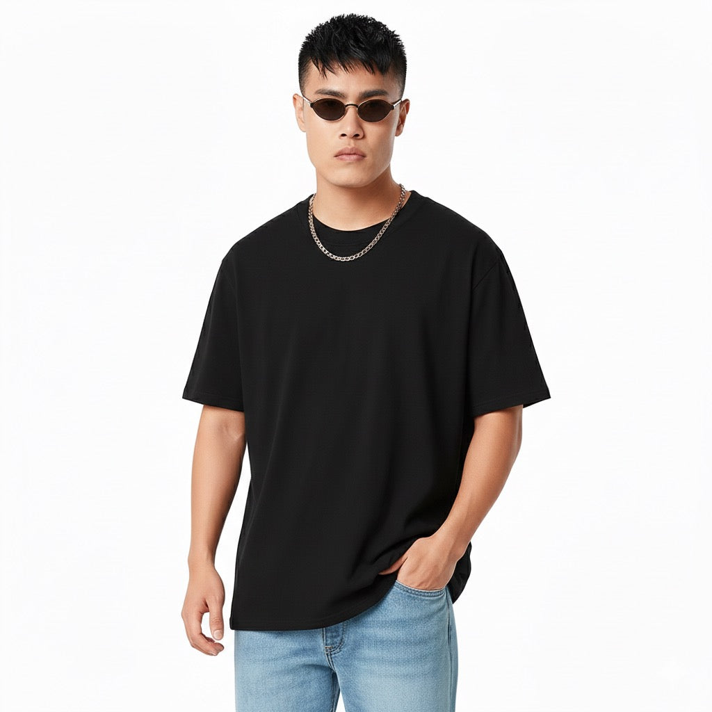 Solid Oversized T-shirt