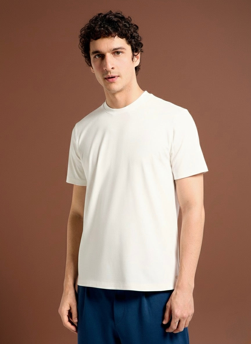 Solid Casual T-shirt for Men