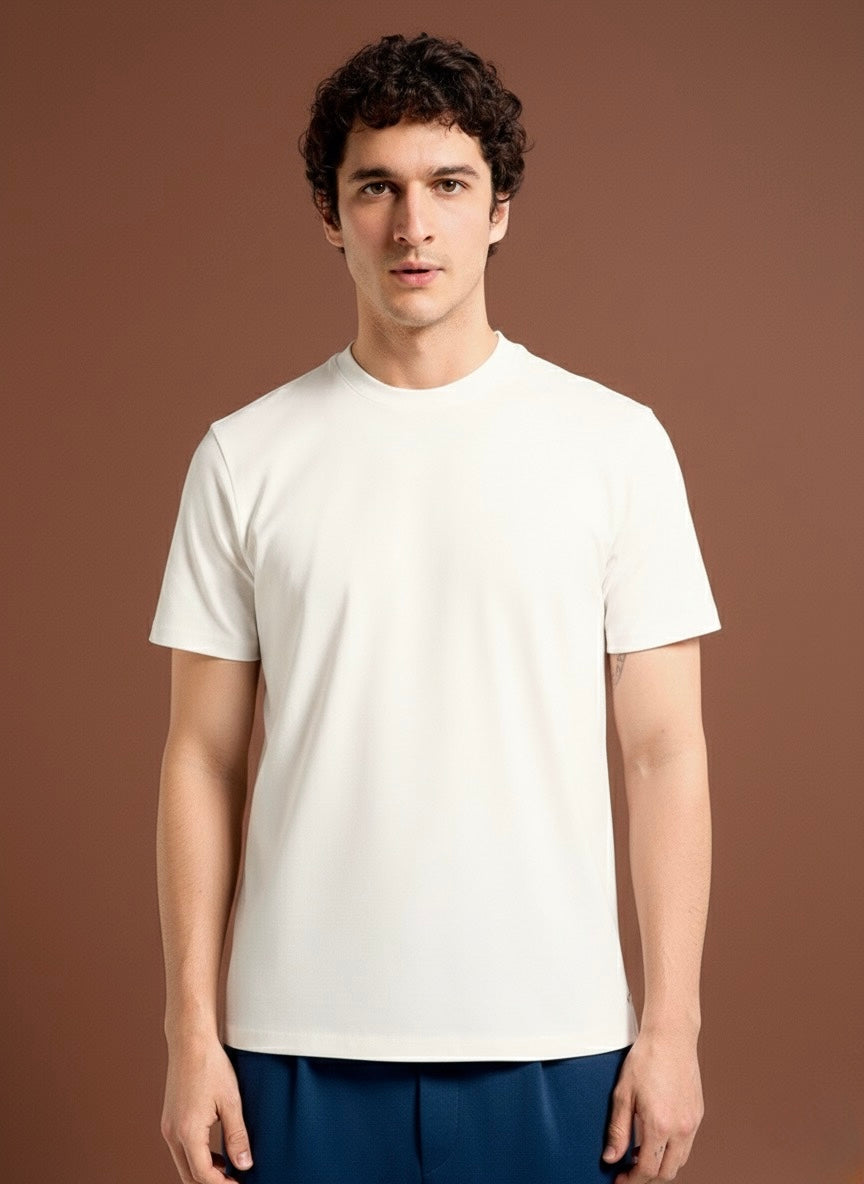Solid Casual T-shirt for Men