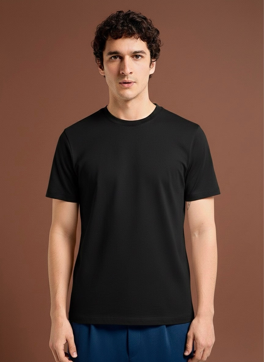 Solid Casual T-shirt for Men