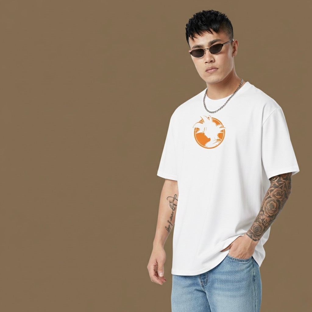 Dragon Ball Z "Kamehameha" Oversized T-shirt