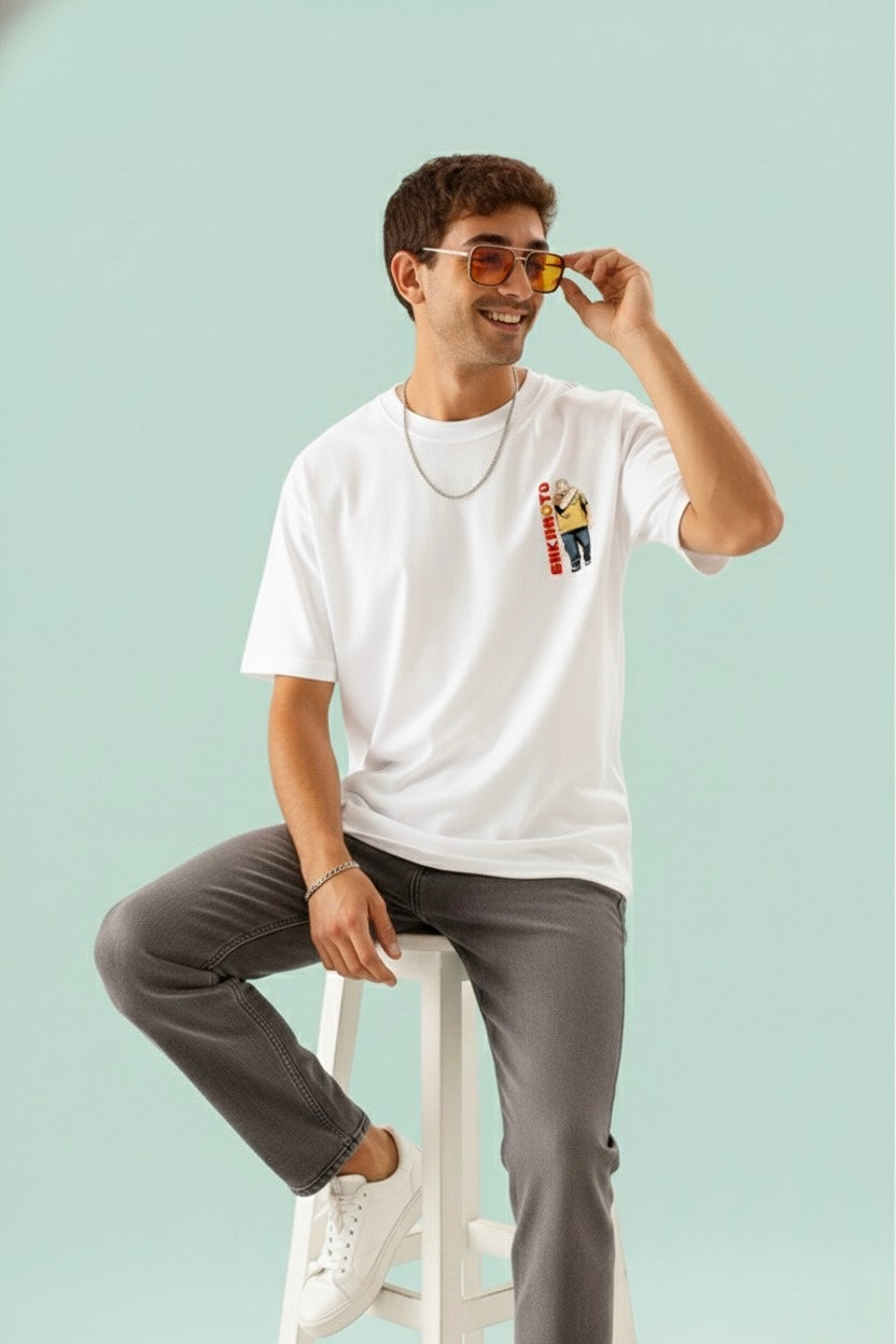 Sakamoto Oversized Anime T-shirt