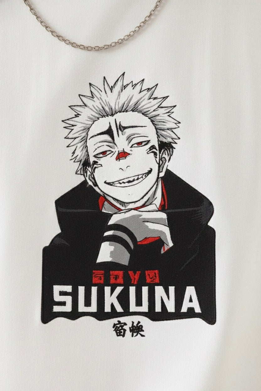 Sukuna Graphic Oversized Tee