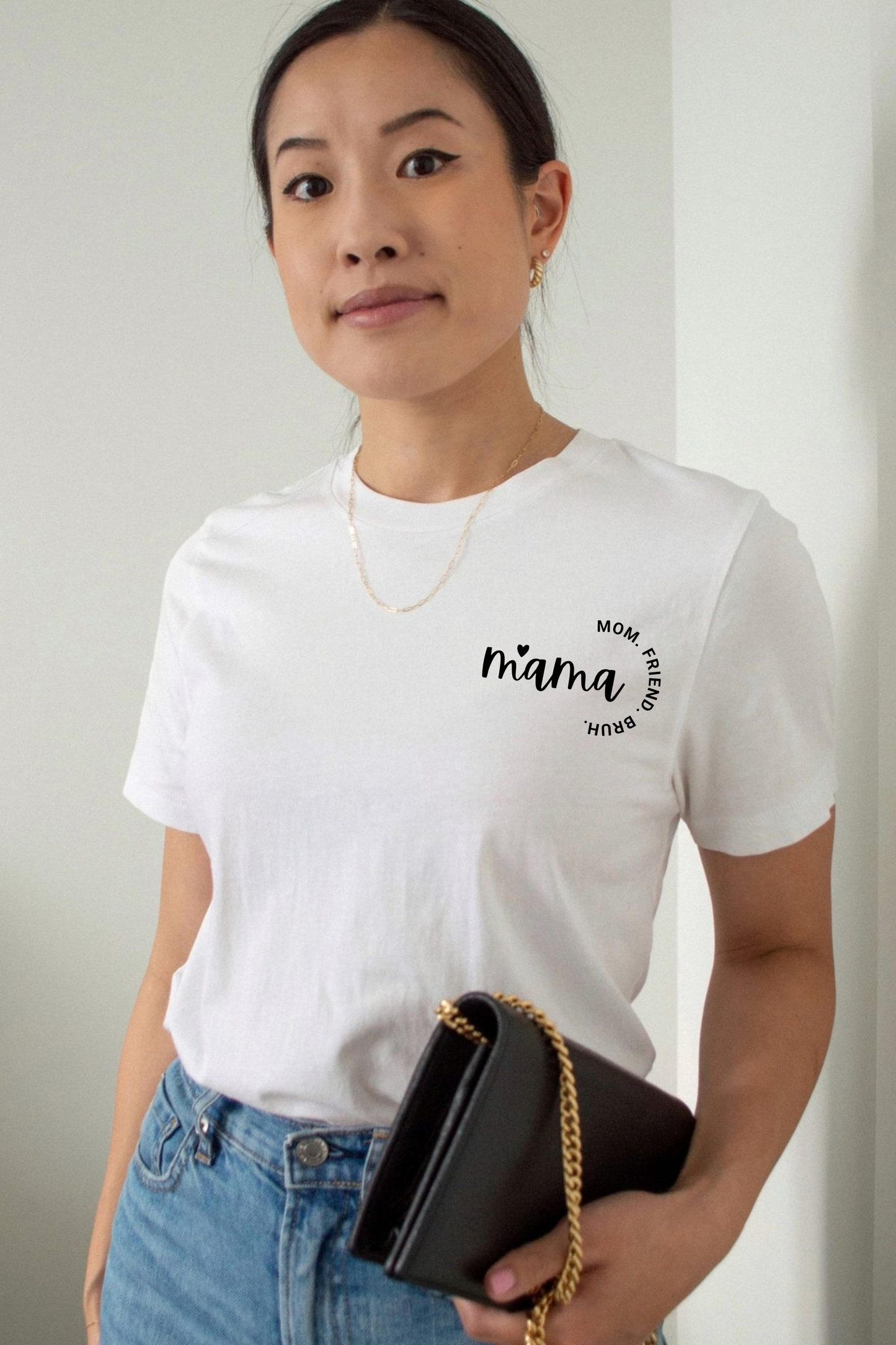 Mama Graphic Print - Women White Regular T-Shirt
