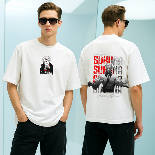 Sukuna Graphic Oversized Tee