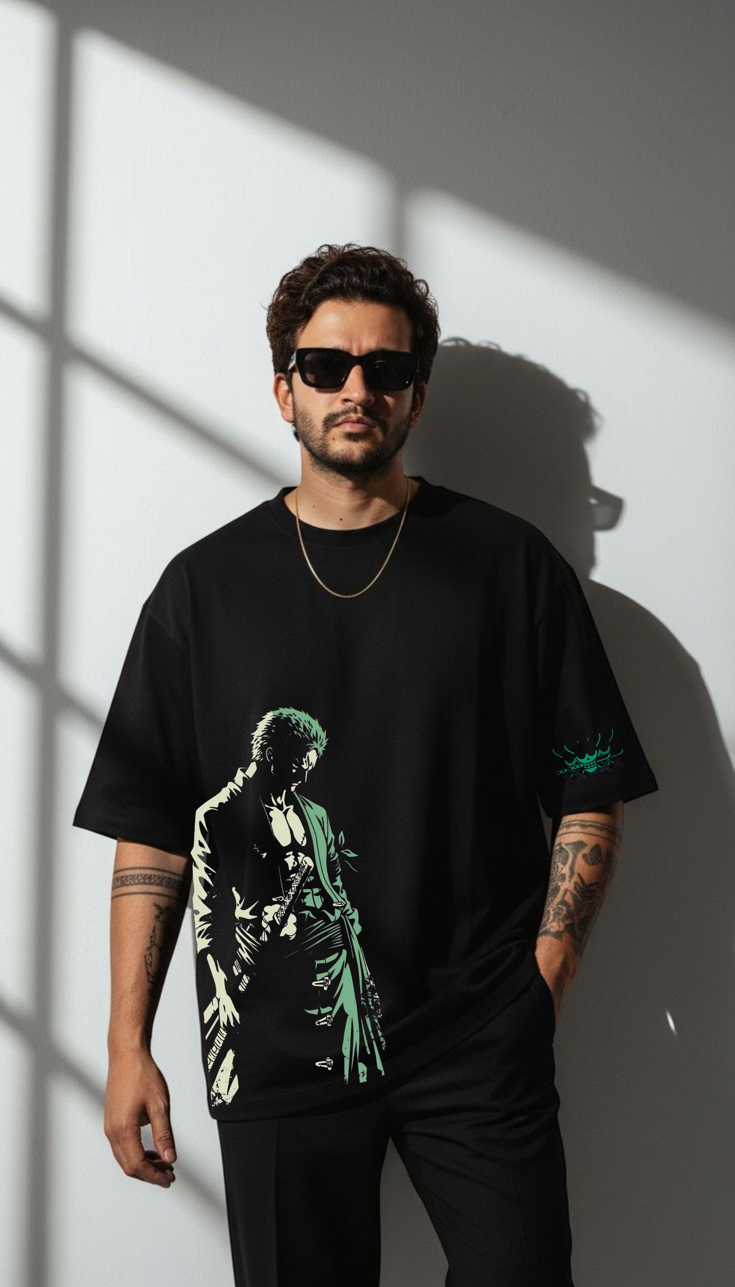 Zoro Shadow Strike Oversized T-shirt