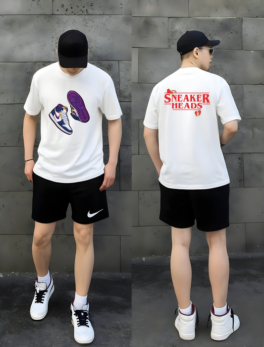 Sneaker Heads Graphic Oversized T-shirt